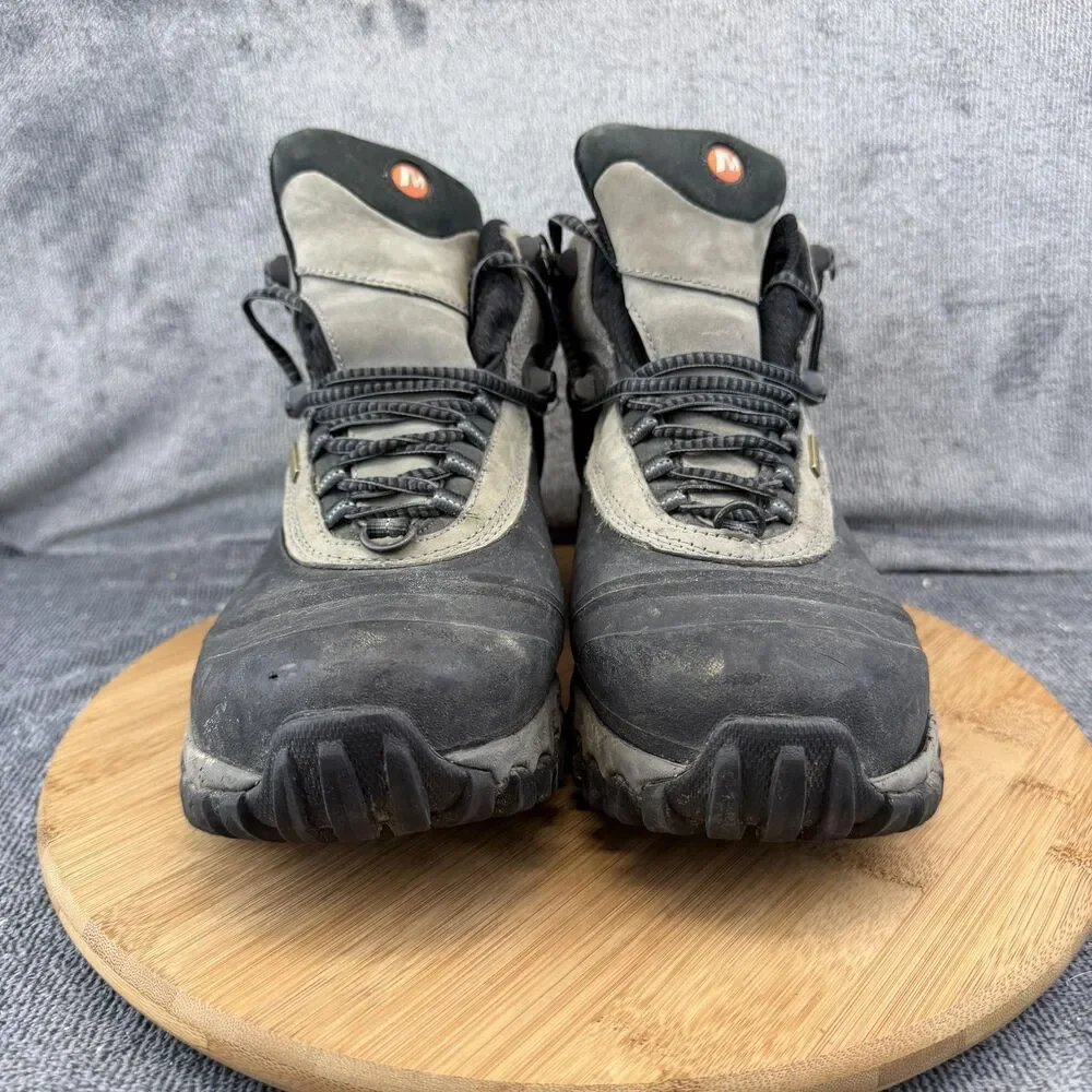 Merrell Boots Mens Size 9.5 Black Thermo 6 Insulated Vibram Snow